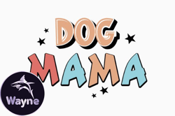 retro dogs mama quote svg dog lover design21