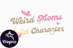 weird mom retro mothers day quotes svg design28