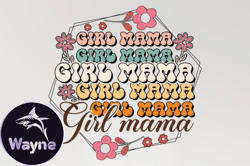 girl mama mothers day svg sublimation design213