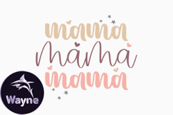 dog mama, mother day png, mother day png retro mothers day quote svg design 388