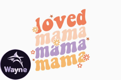 girl mama, mother day png, mother day png design 395