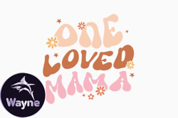 girl mama, mother day png, mother day png design 397