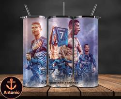 ronaldo tumbler wrap ,cristiano ronaldo tumbler design, ronaldo 20oz skinny tumbler wrap 16