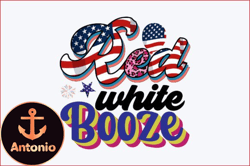 red white booze design 81