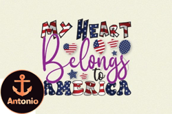 my heart belongsto america design 84