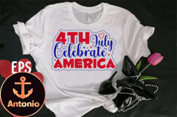 4th july celebrate america t-shirt design 87