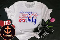 happy 4th of july t-shirt design design 93