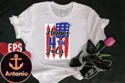 happy 4th july t-shirt design design 111