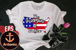 the united states of america t-shirt design 115