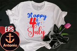 happy 4th of july t-shirt design design 03