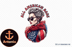4th of july png - all american babe design 09