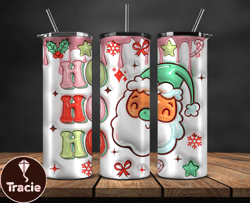 grinchmas christmas 3d inflated puffy tumbler wrap png, christmas 3d tumbler wrap, grinchmas tumbler png 145