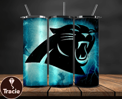 Carolina Panthers Logo NFL, Football Teams PNG, NFL Tumbler Wraps PNG Design 83