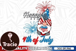 happy 4th of july gnome fireworks design 83