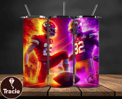 kansas city chiefs vs san francisco 49ers super bowl tumbler png, super bowl 2024 tumbler wrap 53