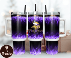 Minnesota Vikings 40oz Png, 40oz Tumler Png 21 by Tracie