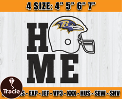 Ravens Embroidery, NFL Ravens Embroidery, NFL Machine Embroidery Digital, 4 sizes Machine Emb Files -15