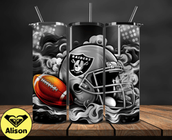 las vegas raiders tumbler wraps, ,nfl teams, nfl sports, nfl design png, design by alison 17