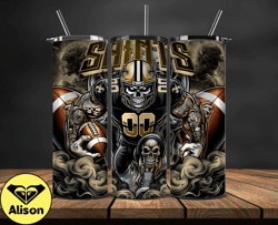 new orleans saints tumbler wrap, football wraps, logo football png, logo nfl png, all football team png - 23