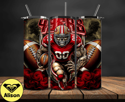 san francisco 49ers tumbler wrap, football wraps, logo football png, logo nfl png, all football team png - 28