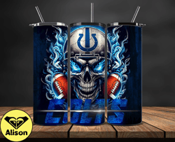 indianapolis colts tumbler wrap, logo tumbler wraps, nfl football teams png, sport team tumbler, logo nfl tumbler - 14