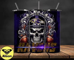 baltimore ravens tumbler wrap, logo tumbler wraps, nfl football teams png, sport team tumbler, logo nfl tumbler - 03