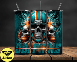 miami dolphins tumbler wrap, logo tumbler wraps, nfl football teams png, sport team tumbler, logo nfl tumbler - 20