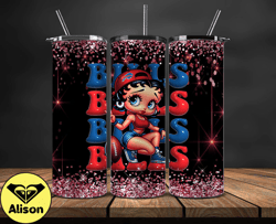 buffalo bills tumbler wraps, nfl teams, betty boop tumbler, betty boop wrap, logo nfl png, tumbler design 04