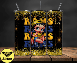 los angeles rams tumbler wraps, nfl teams, betty boop tumbler, betty boop wrap, logo nfl png, tumbler design 24