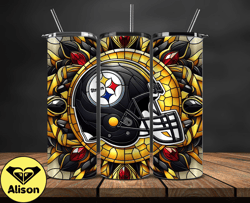 pittsburgh steelers logo nfl, football teams png, nfl tumbler wraps png design 79