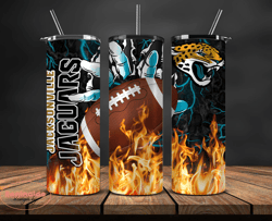 jacksonville jaguars tumbler wrap, fire hand nfl tumbler wrap 17