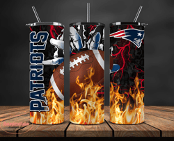 new england patriots tumbler wrap, fire hand nfl tumbler wrap 22