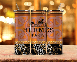 hermes  tumbler wrap, hermes tumbler png, hermes logo,luxury logo brand 02