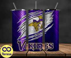 minnesota vikings tumbler wraps ,vikings logo, nfl tumbler png 85