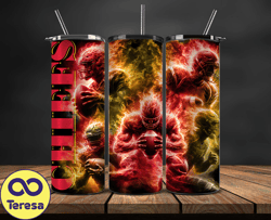 kansas city chiefs glow tumbler wraps, , nfl logo,, nfl sports, nfl design png, design by teresa store  10