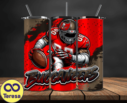 tampa bay buccaneers tumbler wrap, nfl teams,nfl logo football, logo tumbler png, design by teresa store 30