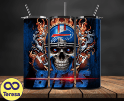 buffalo bills tumbler wrap, logo tumbler wraps, nfl football teams png, sport team tumbler, logo nfl tumbler - 04