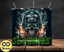 seattle seahawks tumbler wrap, logo tumbler wraps, nfl football teams png, sport team tumbler, logo nfl tumbler - 29