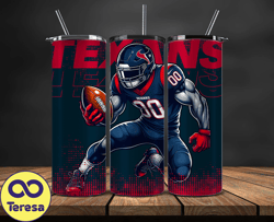 houston texans nfl tumbler wraps, tumbler wrap png, football png, logo nfl team, tumbler design 13