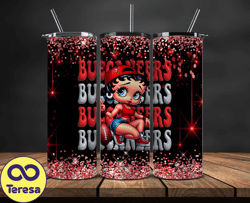 tampa bay buccaneers tumbler wraps, nfl teams, betty boop tumbler, betty boop wrap, logo nfl png, tumbler design 07