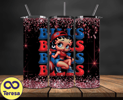 buffalo bills tumbler wraps, nfl teams, betty boop tumbler, betty boop wrap, logo nfl png, tumbler design 04