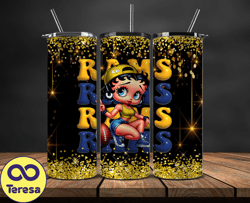 los angeles rams tumbler wraps, nfl teams, betty boop tumbler, betty boop wrap, logo nfl png, tumbler design 24