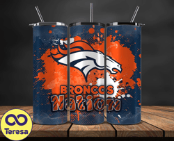 denver broncos logo nfl, football teams png, nfl tumbler wraps png design 16