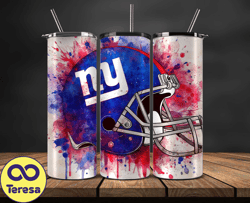 new york giants logo nfl, football teams png, nfl tumbler wraps png design 37