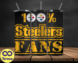 pittsburgh steelers logo nfl, football teams png, nfl tumbler wraps png design 40