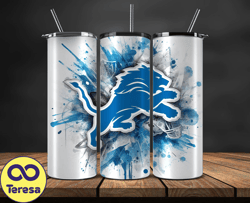 detroit lions logo nfl, football teams png, nfl tumbler wraps png design 52