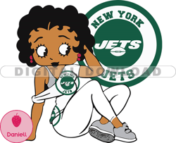 new york jets betty boop svg, nfl svg, girl sport svg, football svg download digital file 21