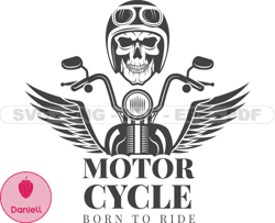 Motorcycle svg logo, Motorbike SVG PNG, Harley Logo, Skull SVG Files, Motorcycle Tshirt Design, Digital Download 283