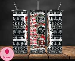 las vegas raiders christmas ho ho ho tumbler wrap, nfl merry christmas png, nfl, nfl football png 58