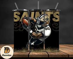 New Orleans Saints NFL Tumbler Wraps, Tumbler Wrap Png, Football Png, Logo NFL Team, Tumbler Design by Daniell Store 23